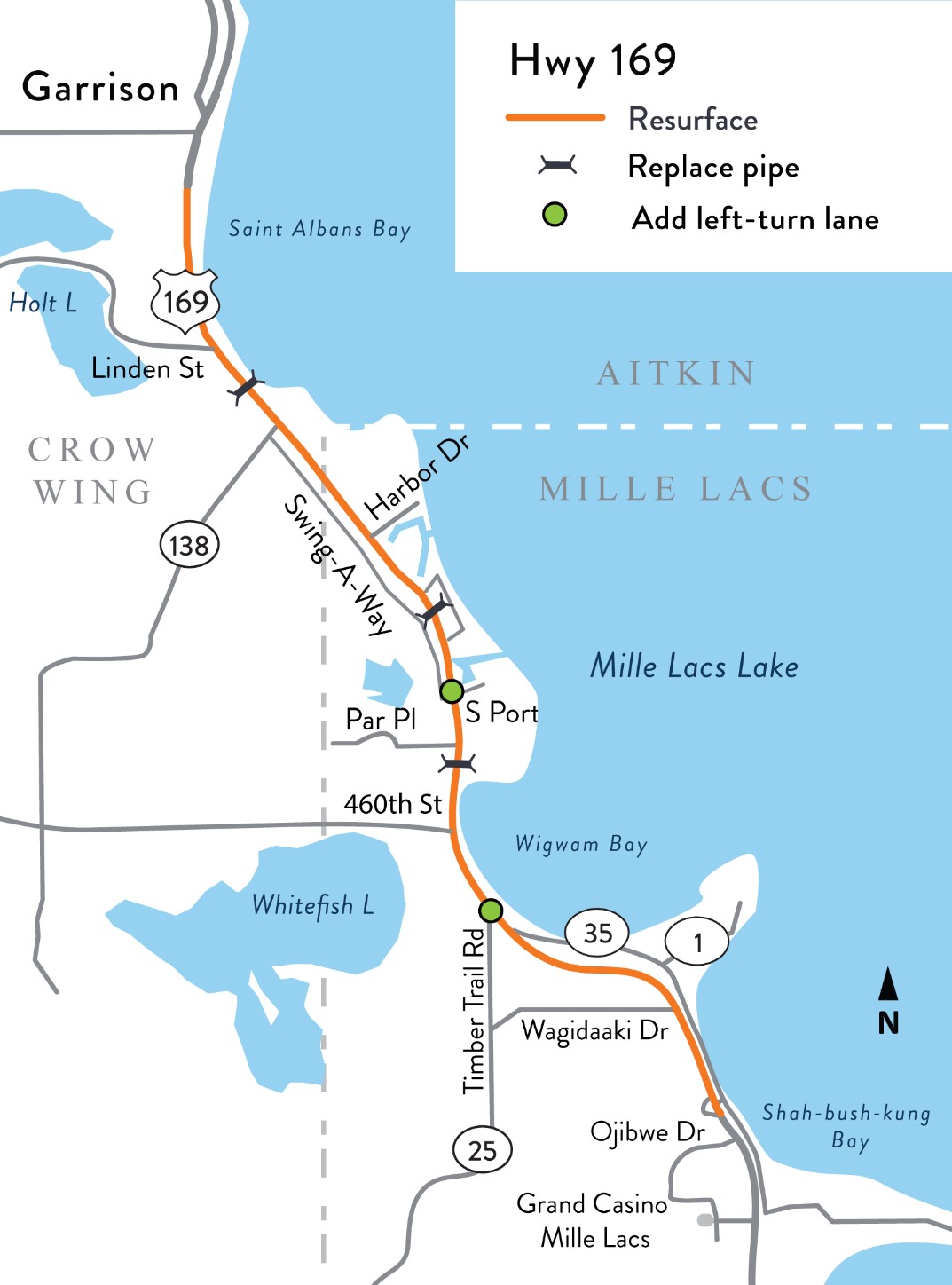 Project Map Hwy 169